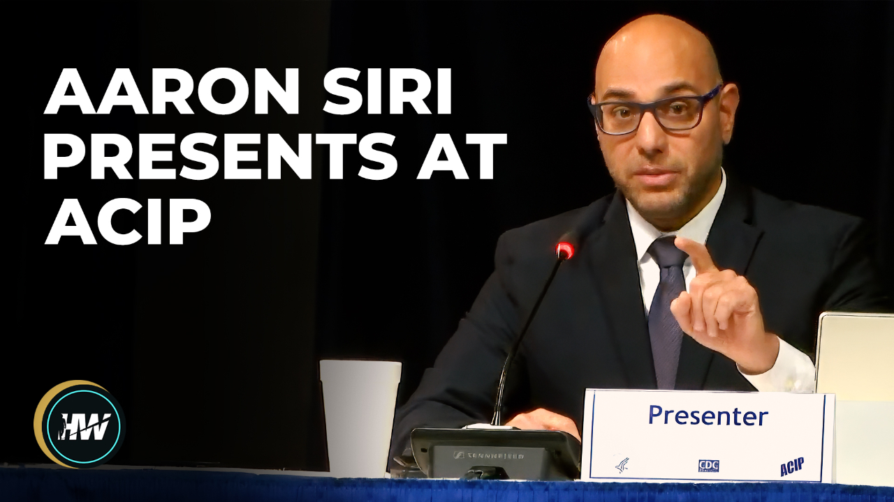 AARON SIRI PRESENTS AT ACIP - The HighWire